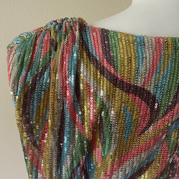 Fashion Nova Vibrant Sequin Dress - Picture 5 of 16